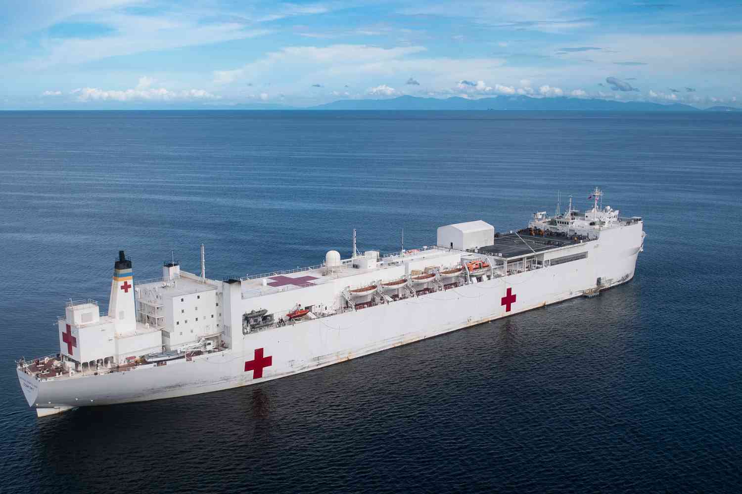 Trump Dispatches Navy Hospital Ships to New York Harbor