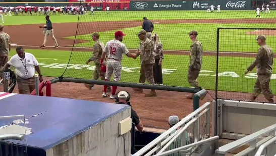 Phillies Player Wows People With ‘Humble’ Act Showing Respect for Military Members