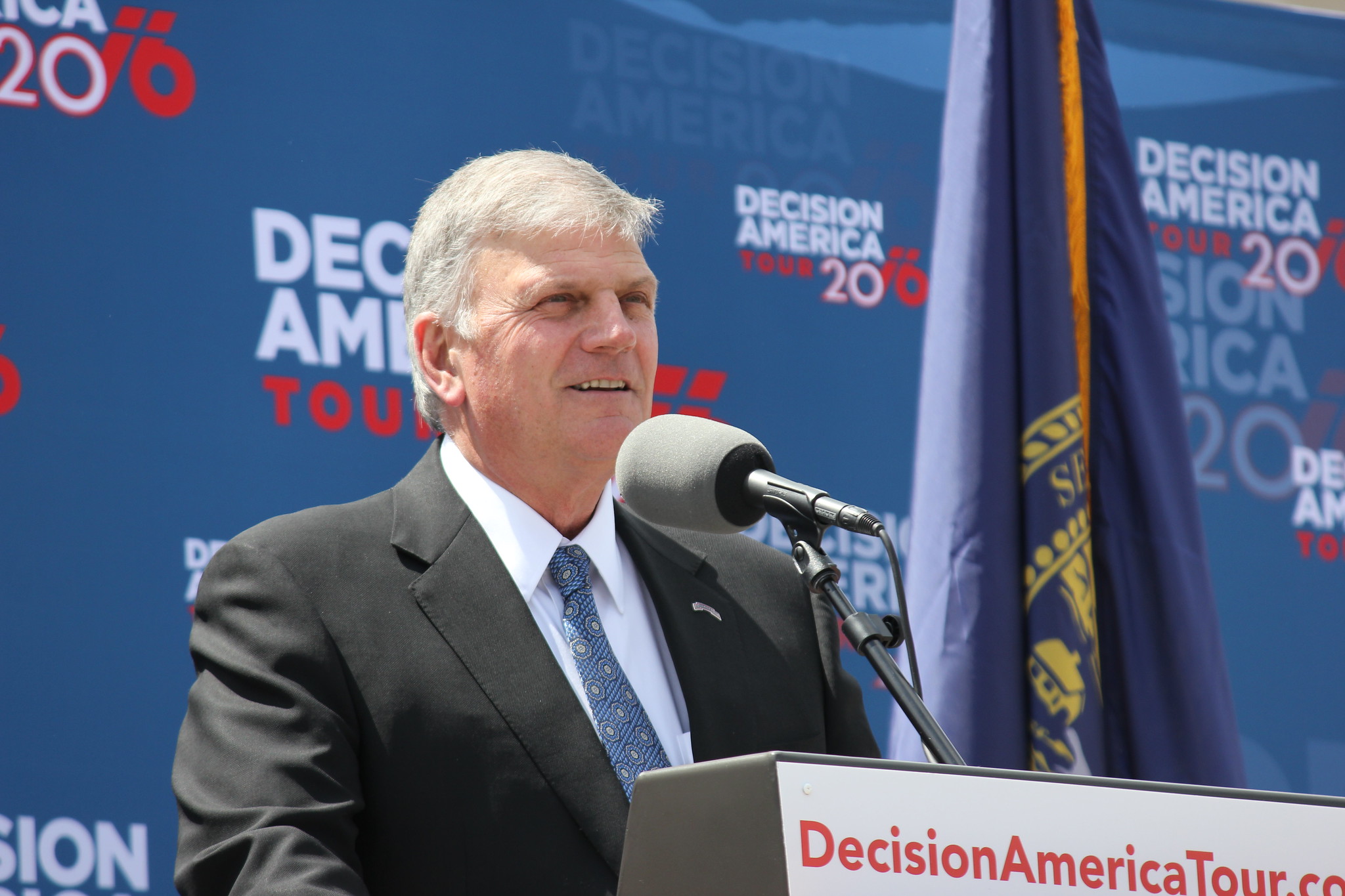 Franklin Graham Blasts Biden Administration for Raising LGBT Flag at Vatican: 'What an Insult'