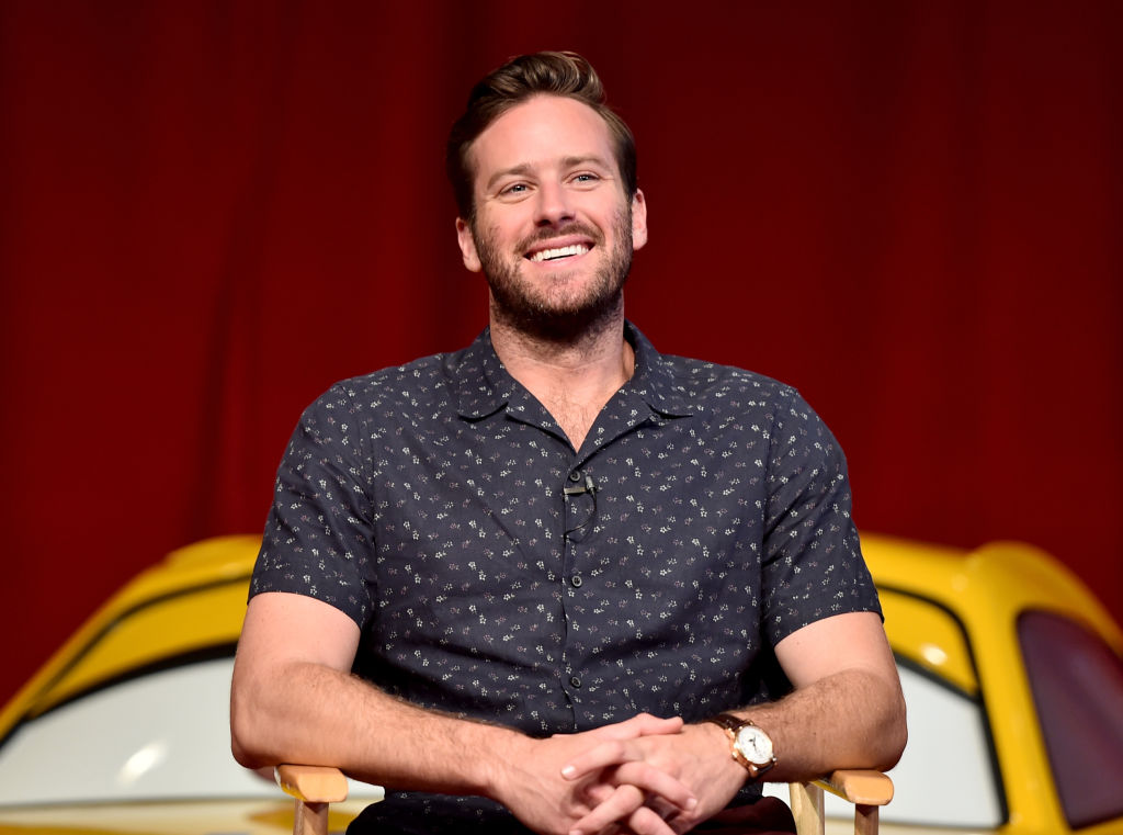 Actor Armie Hammer Selling Truck Because He Can’t Afford Gas