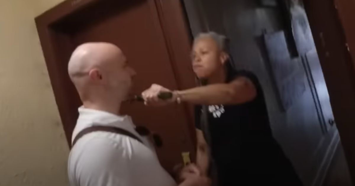 Shocking Video: Professor Holds Machete to Reporter’s Neck, Also Cursed Out Pro-Life Activists