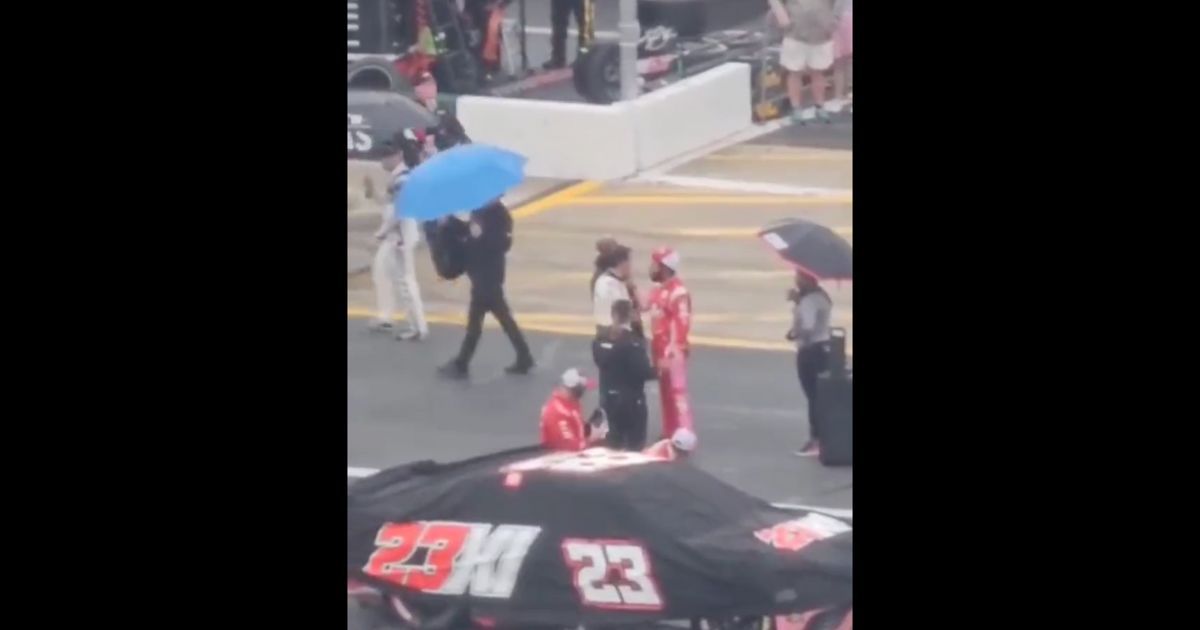 Fan Video Catches Physical Confrontation Between Bubba Wallace and Aric Almirola After On-Track Incident