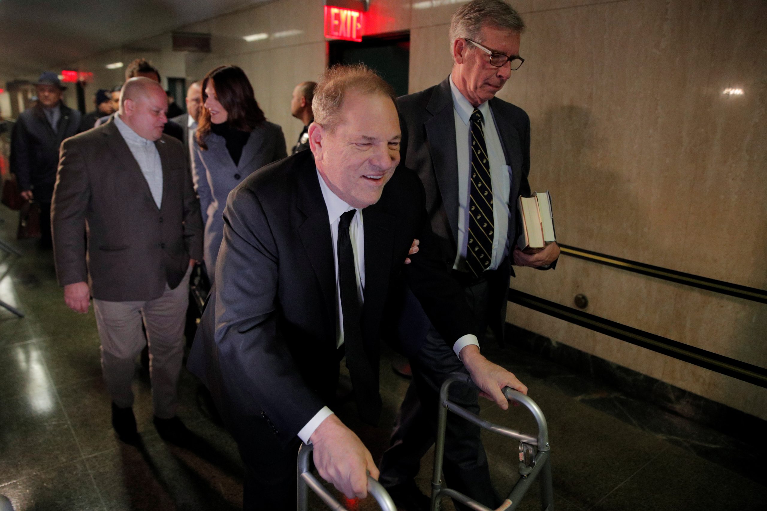 In #Metoo Landmark Moment, Weinstein Arrives at New York Court for Rape Trial