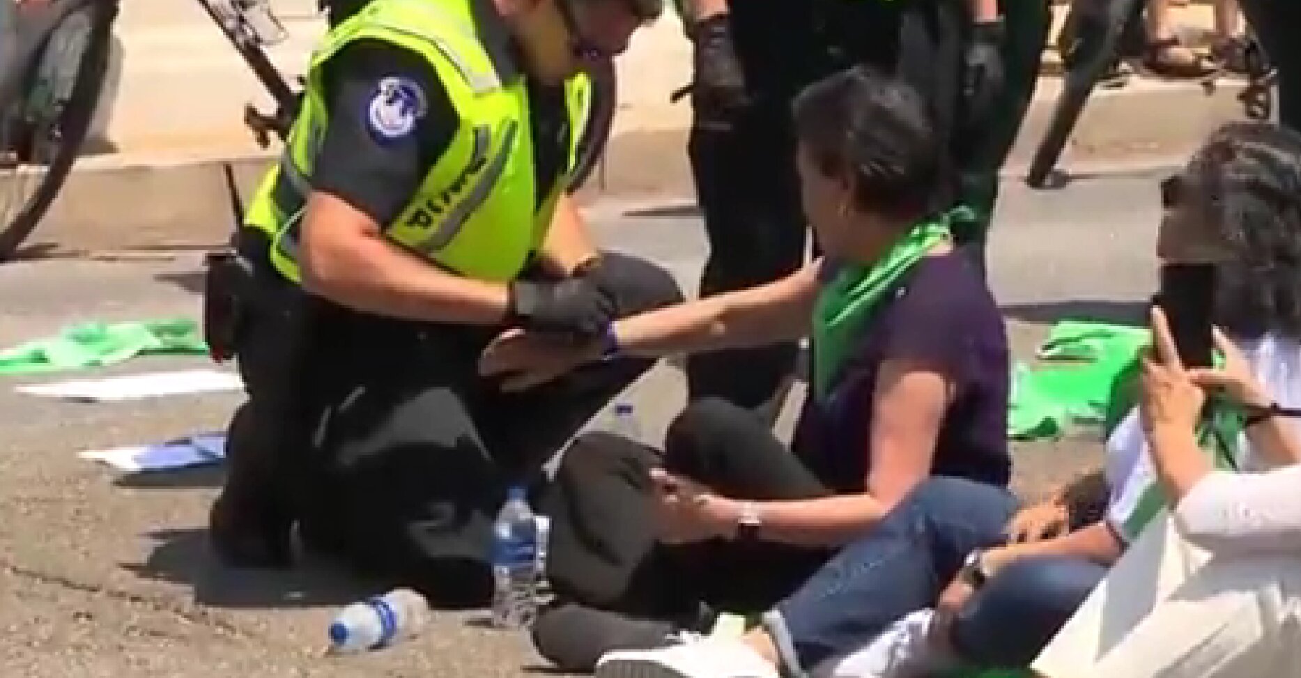 More Than 180 Abortion Rights Protesters Arrested Outside of Supreme Court — Including a Lawmaker