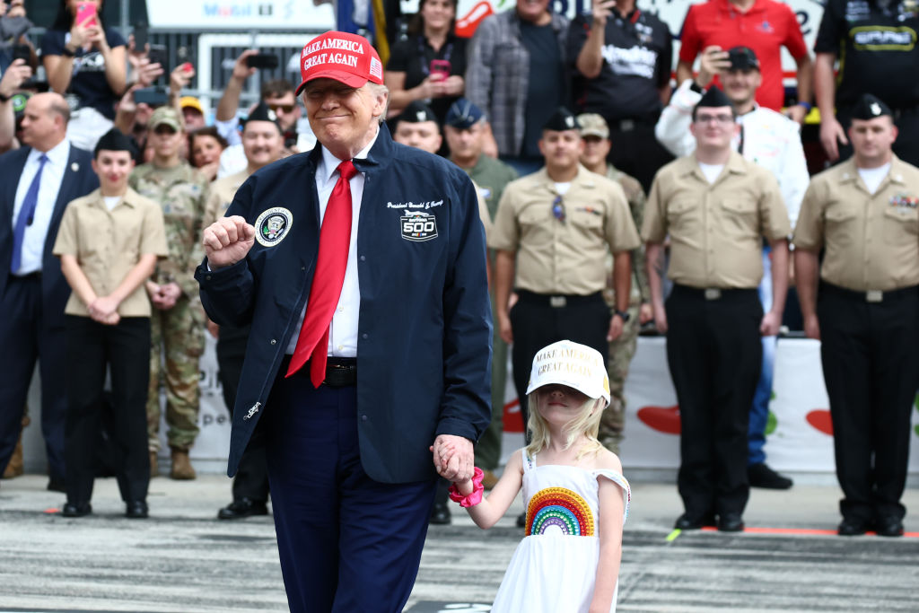 Trump’s Motorcade Drives Around Track at Daytona 500: ‘This is Your Favorite President’