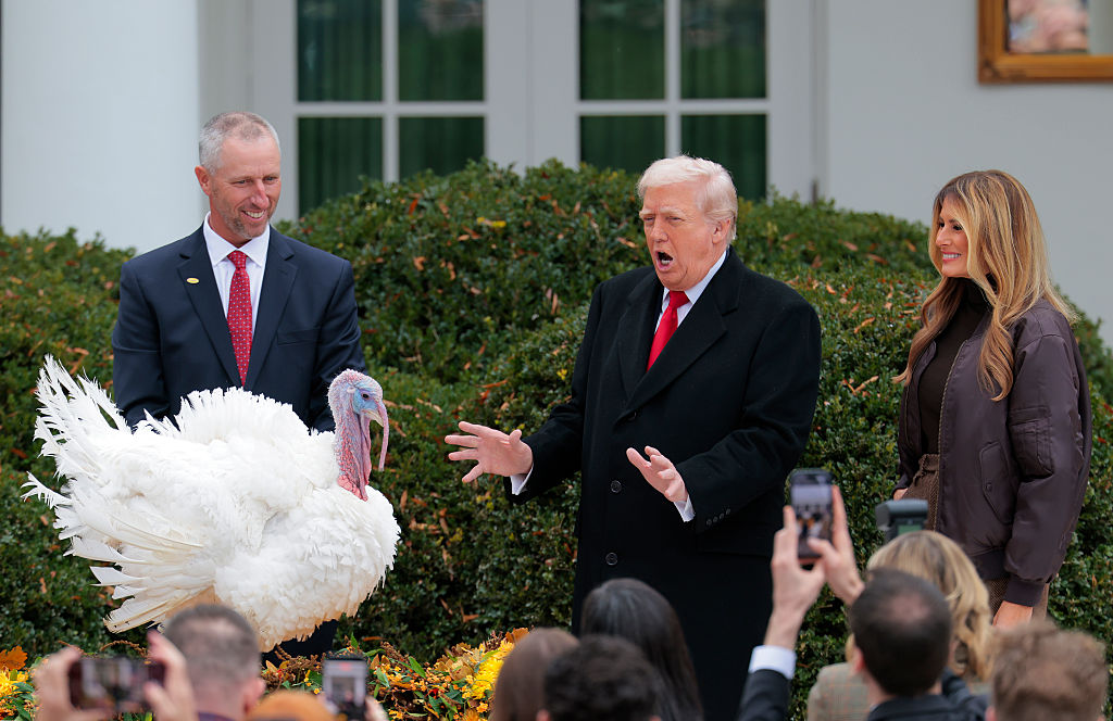 Gobble and Waddle Escape the Dinner Plate in White House Turkey Pardon