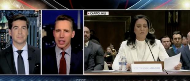 Josh Hawley Says He Is ‘Worried’ There Are Not Enough Republicans Supporting Tulsi Gabbard’s Confirmation