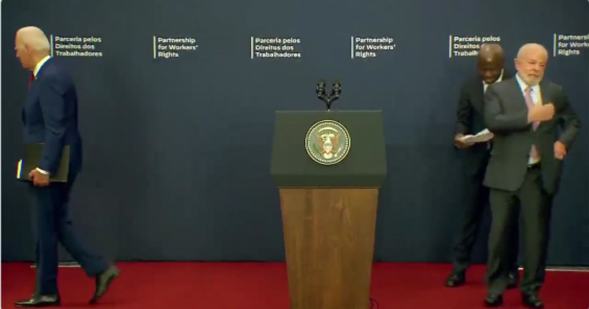 Biden Snubs Brazilian President by Walking Offstage Without Handshake, Viral Reaction Says It All