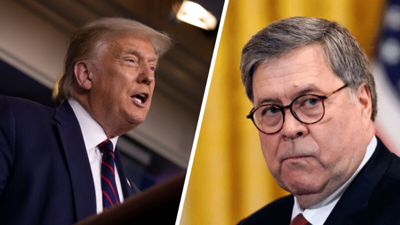 ‘Barr Imagined the Flames’: Book Details Moment Trump Erupted Over Durham Russia Probe