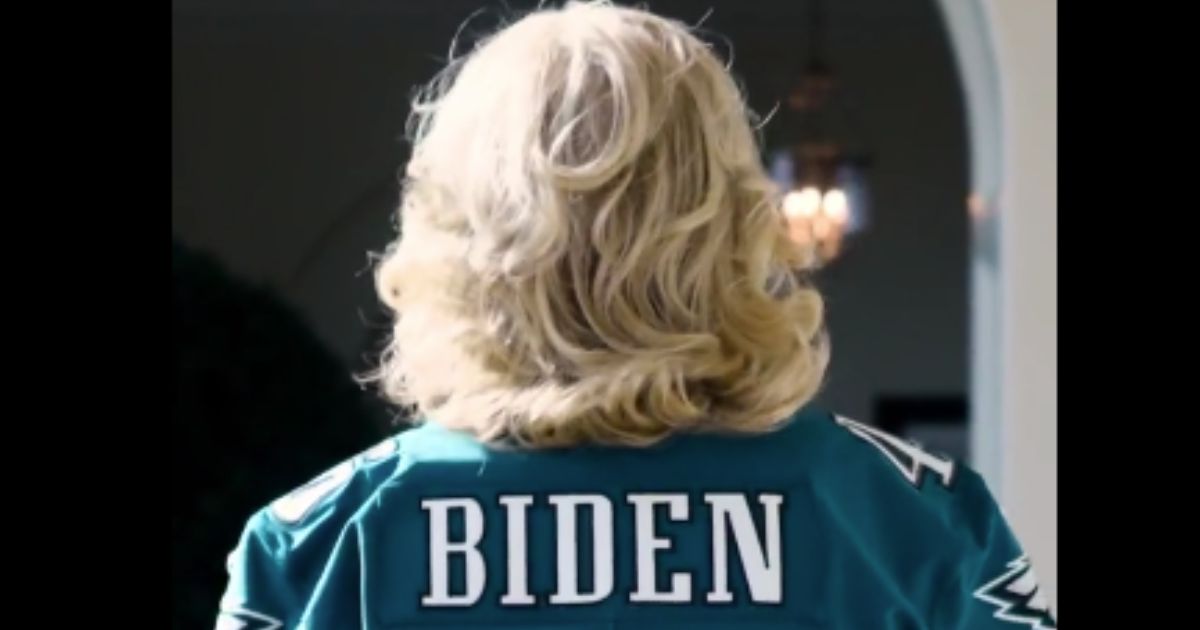 Jill Biden Receives Fitting New Nickname After Eagles Lose Super Bowl