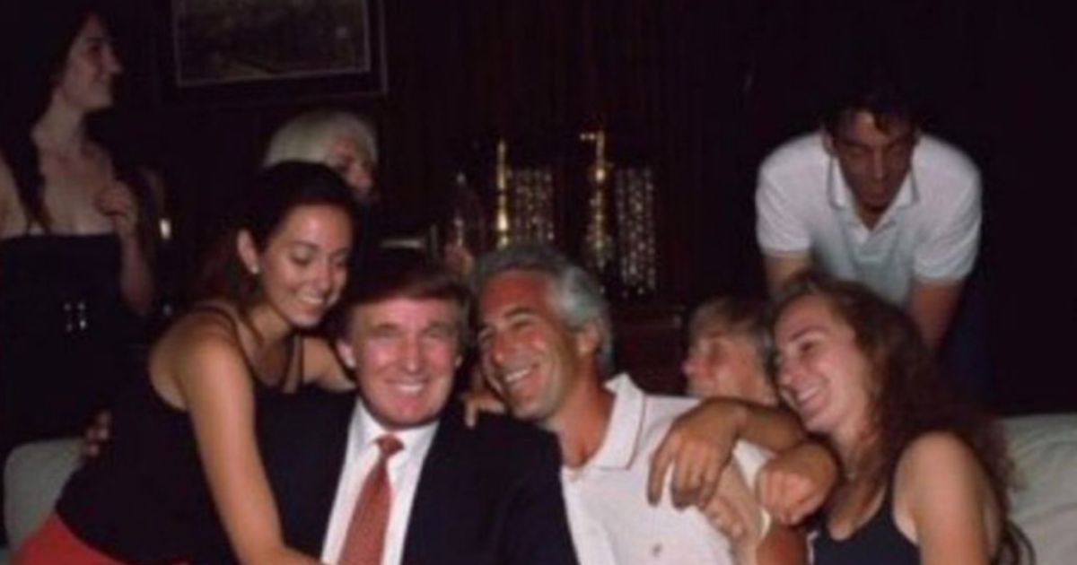 Image of Trump and Epstein Appears Out of Nowhere – 2 Huge Details Expose It as Fake