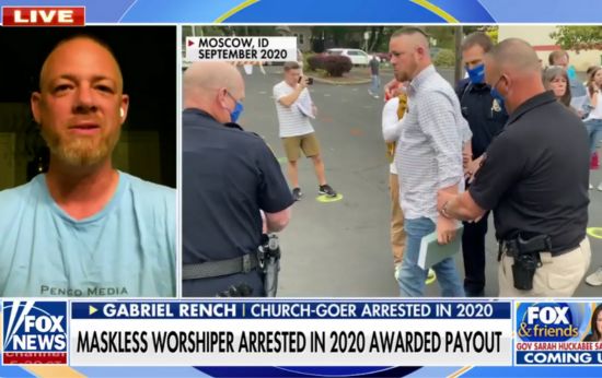 Churchgoers Awarded $300K Settlement Over 2020 Arrest for Refusing to Mask Up at Outdoor Service