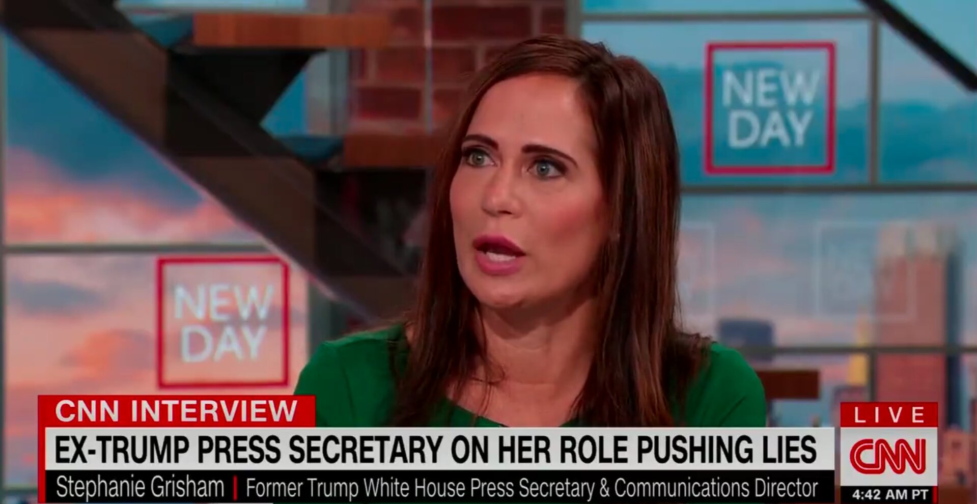 Ex-Press Secretary Asked If She ‘Really’ Feels ‘Bad’ About Time in Trump WH