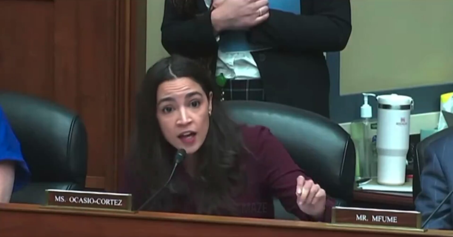Watch: AOC Has ‘Mental Breakdown’ When Witness Testifies Biden Committed a Crime