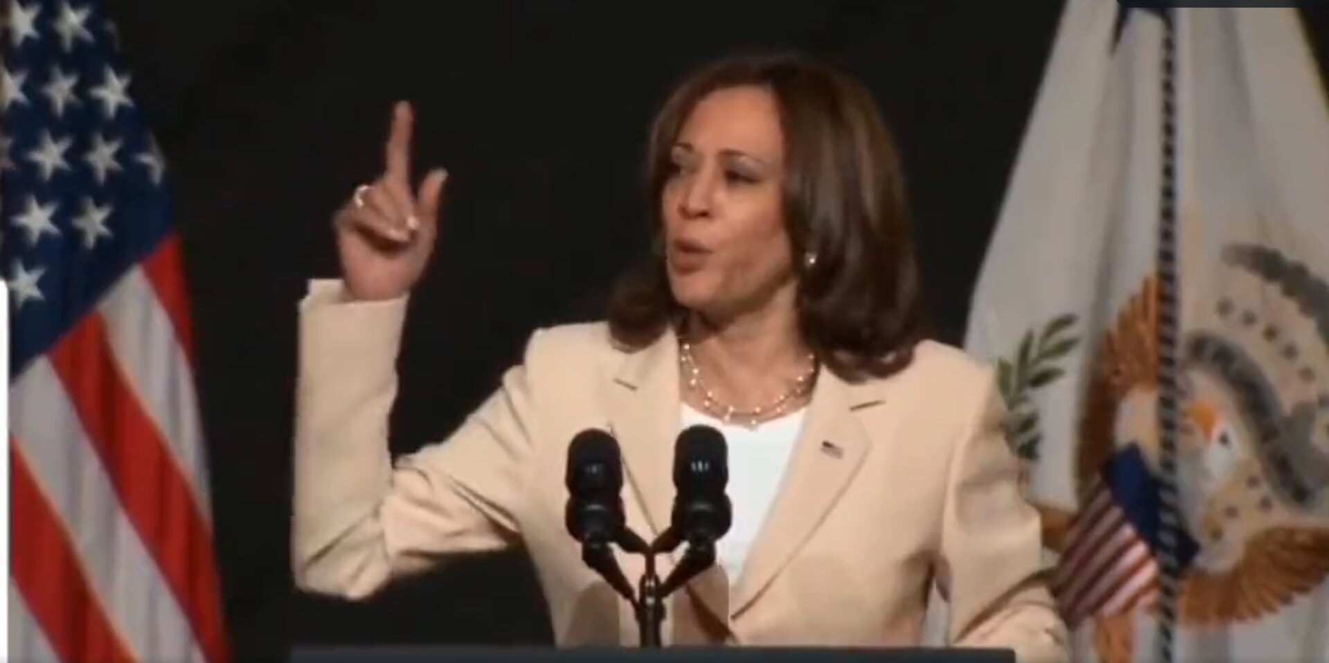 Harris Absurdly Compares Abortion Restrictions to Slavery