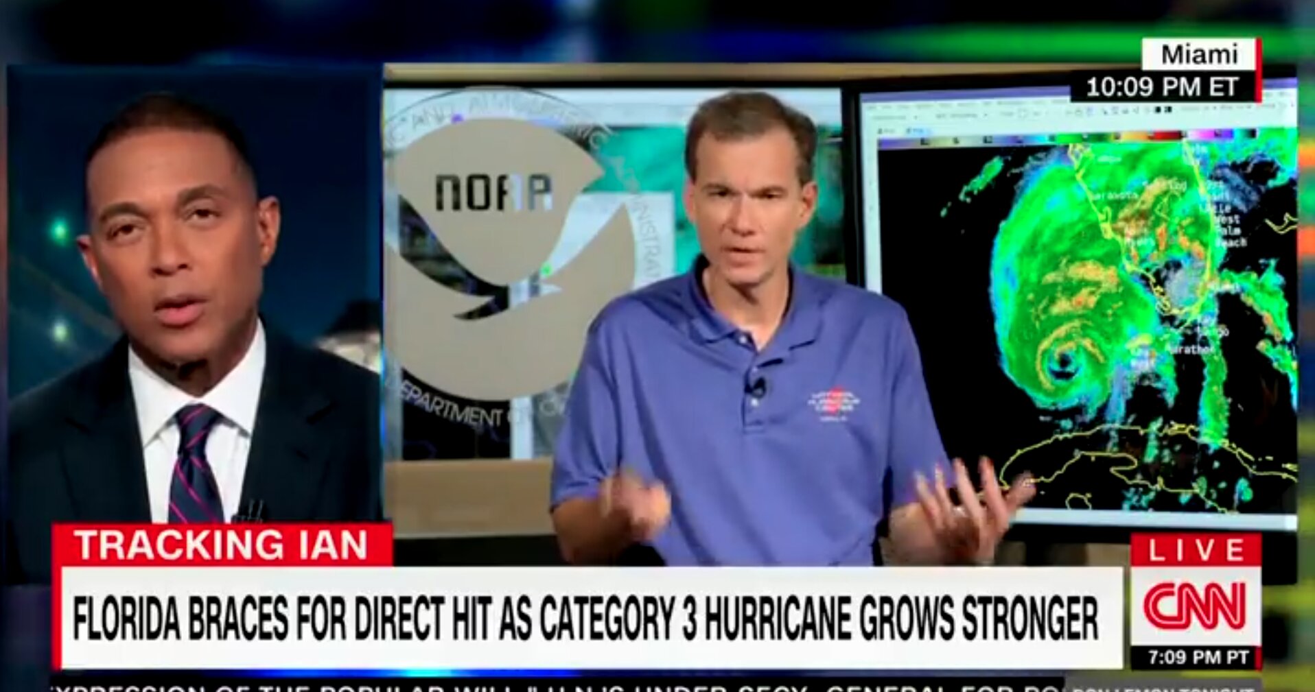 Don Lemon Tries Twice to Get NOAA Director to Blame Hurricane Ian on Climate Change — He Isn’t Having It