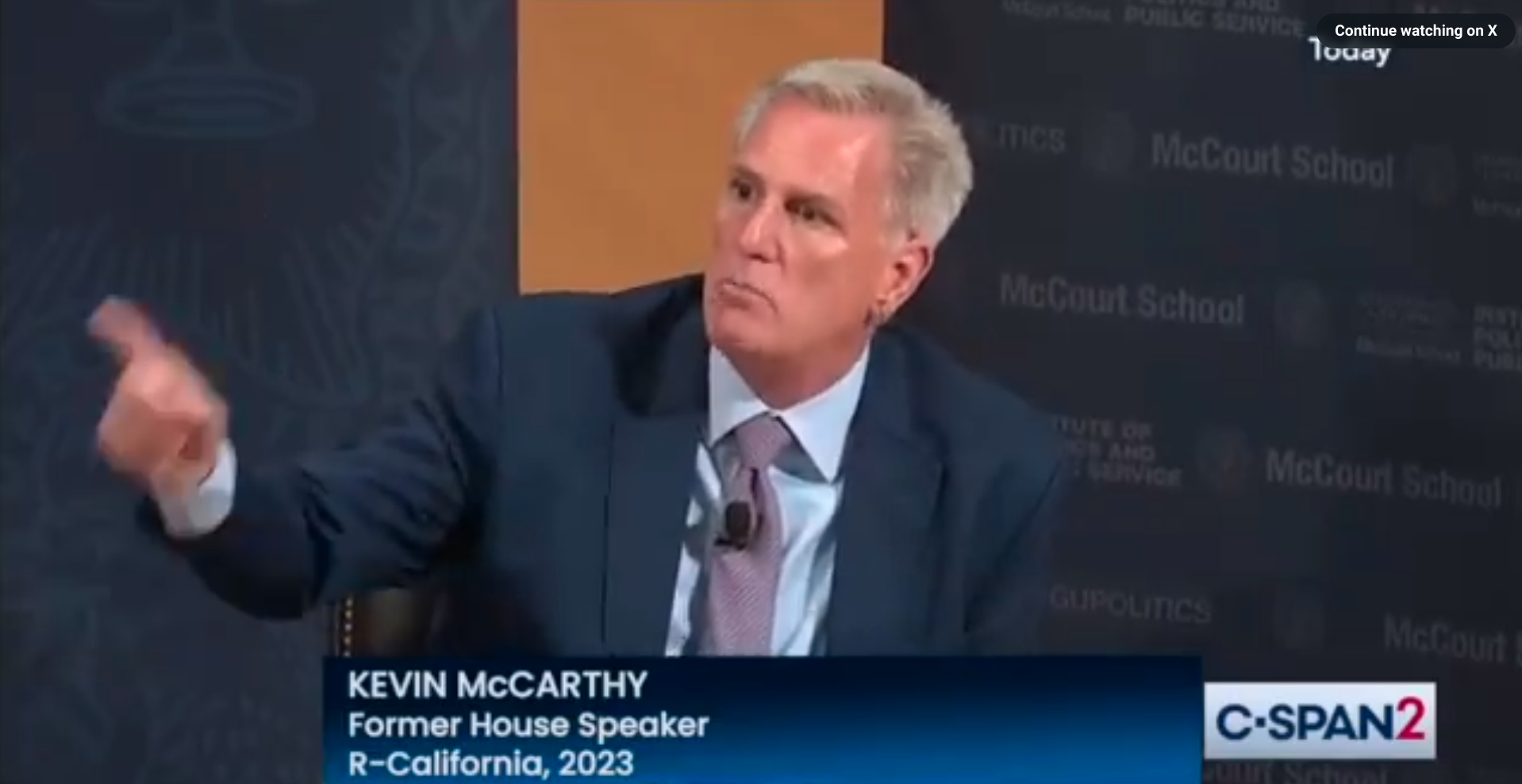 McCarthy Shares the ‘Truth’ About Why He’s No Longer Speaker