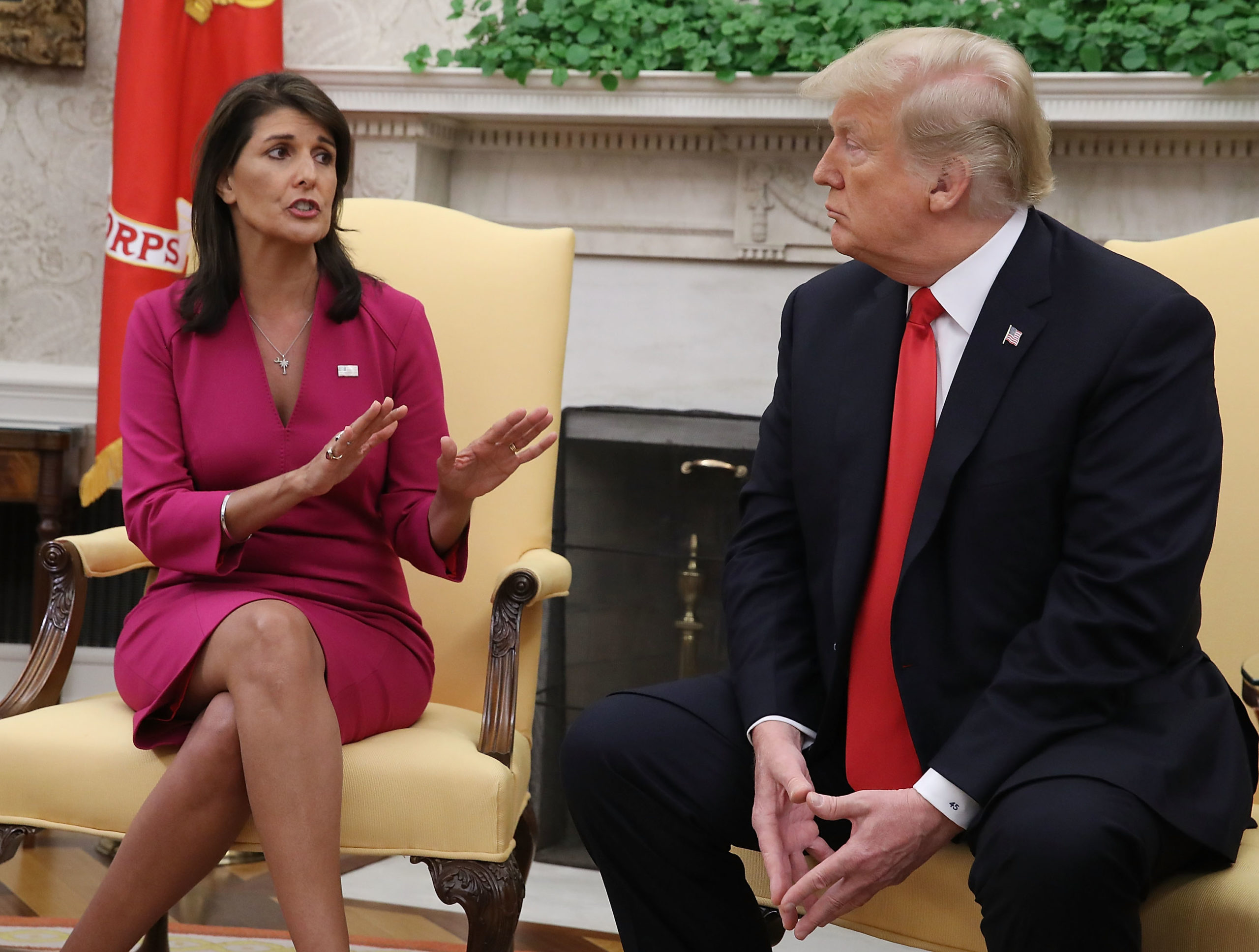 Haley Knocks Trump Over His ‘Baggage’: ‘He’s Living in the Past, and the Past Is Catching Up’