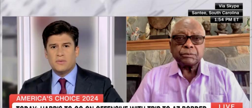 CNN Host Asks Jim Clyburn If Harris’ Declining Support From Young Black Voters Spells Trouble For Dem ‘Coalition’