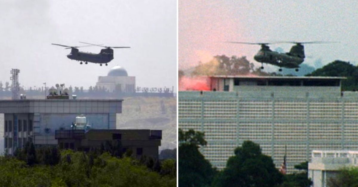 Biden Promised Kabul Would Not Turn Into Saigon, But Pictures Show the Same Scenario