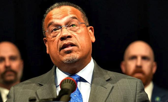 Attorney General Keith Ellison Comments On St. Paul Protest