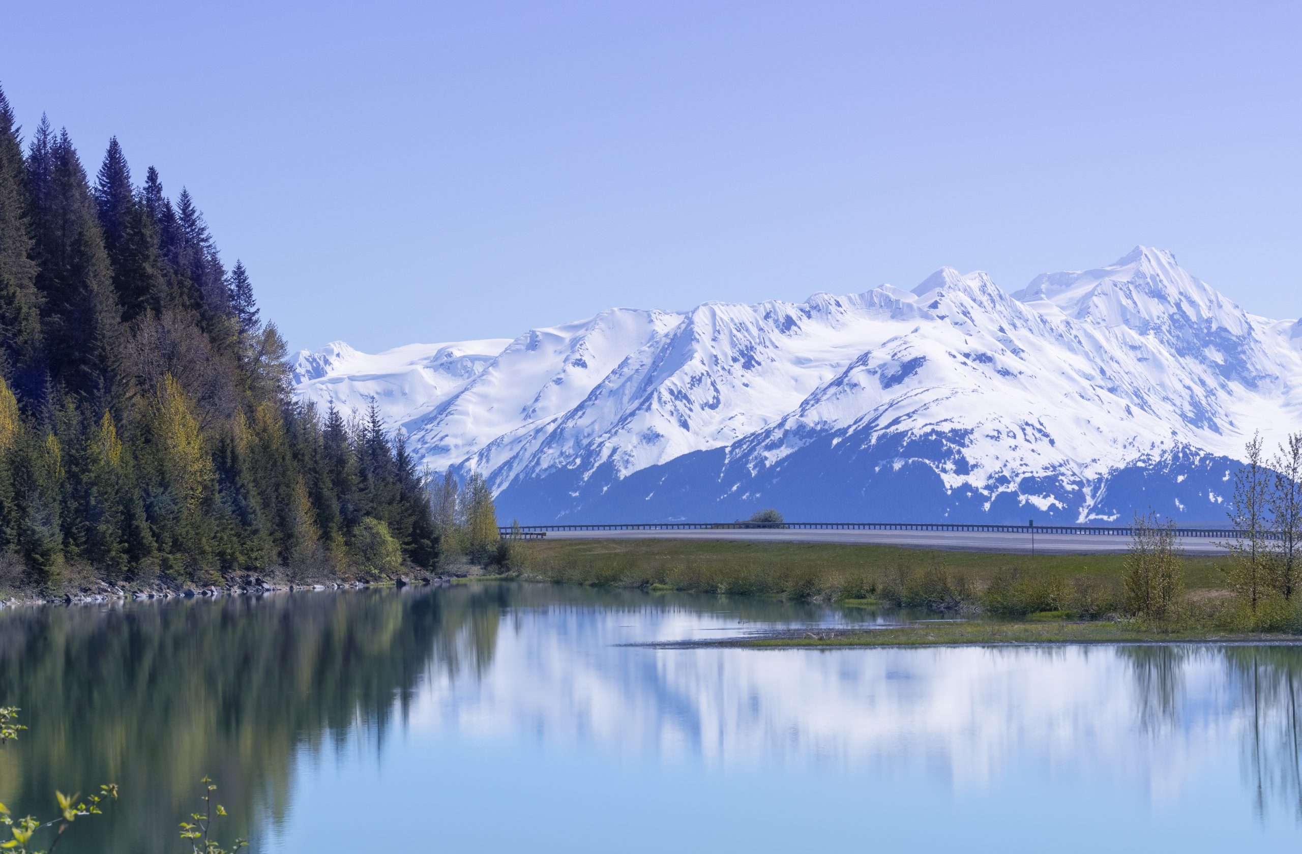 Alaskans Skate on Rare ‘Ice Window’ Frozen Lake