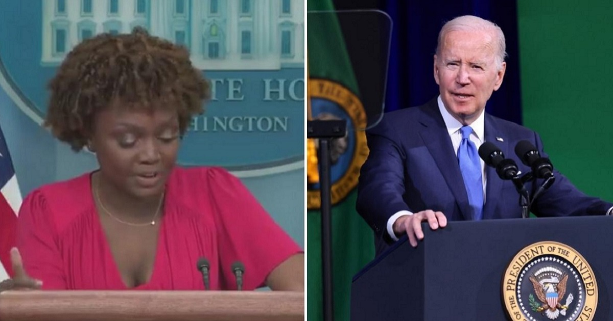 Twitter Users Notice Striking Similarity Between Joe Biden and His New Press Secretary