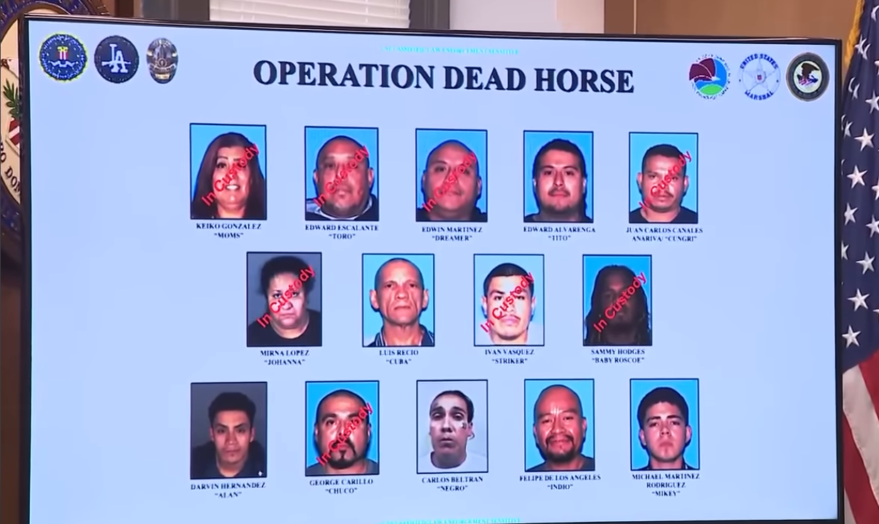 ‘Queen’ of Notorious LA Gang Arrested in Sweeping FBI Takedown