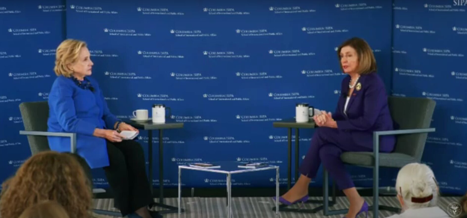 Pelosi Awkwardly Attempts to Recover After Making the Mistake of Calling Hillary Clinton ‘President’
