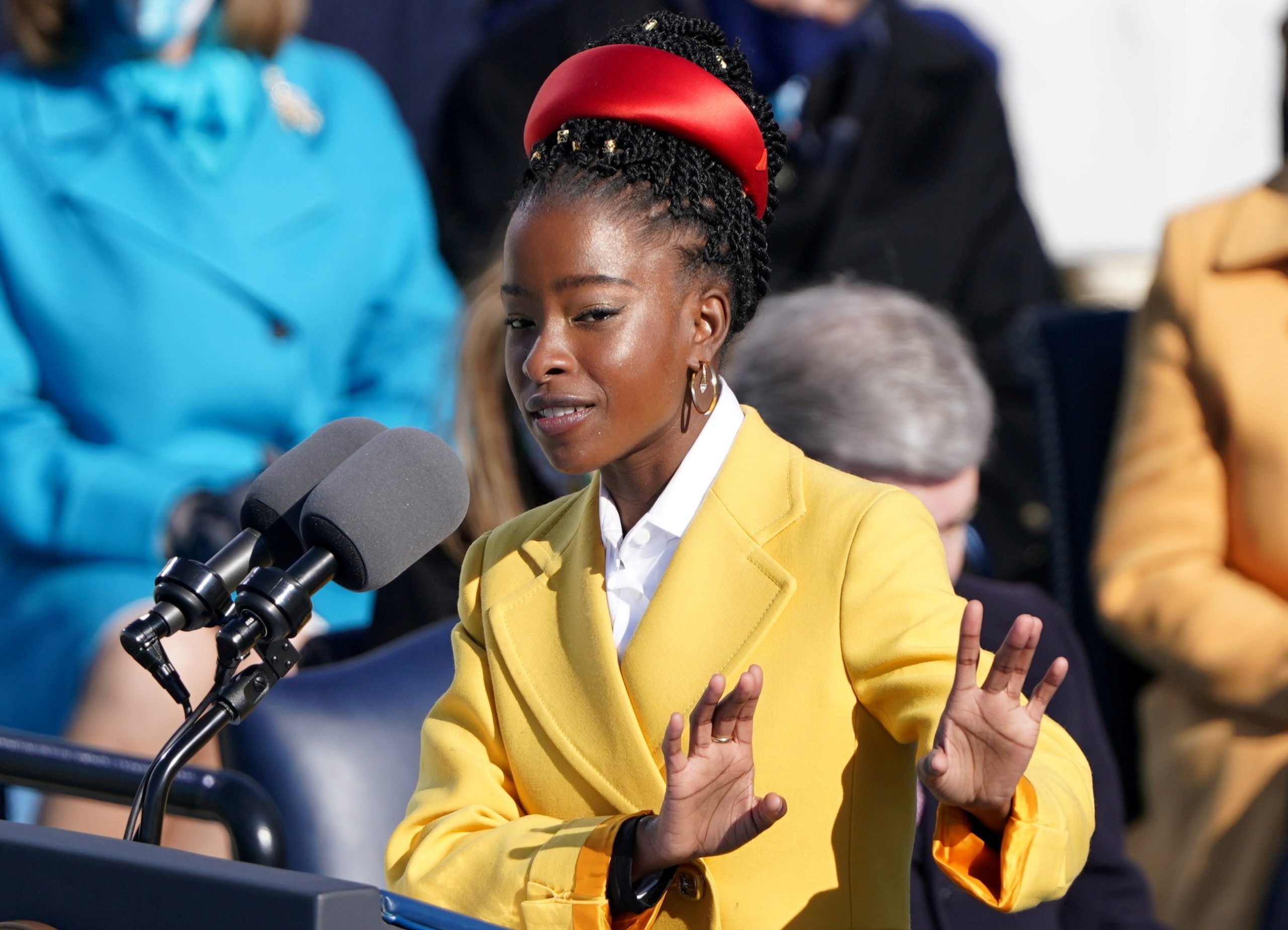 Poet Amanda Gorman, 22, Captures ‘Bruised, but Whole’ US at Biden, Harris Inauguration