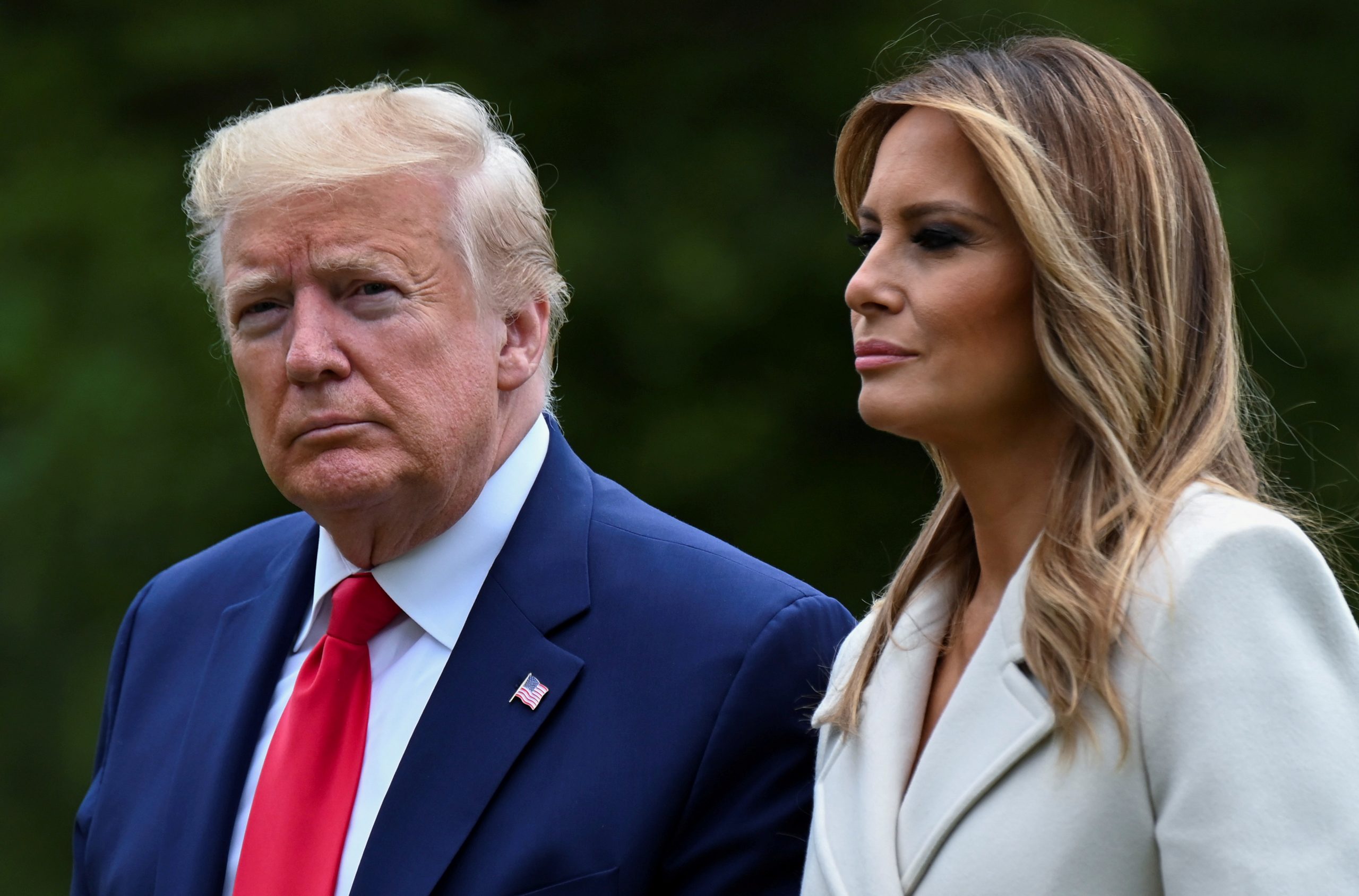 Donald Trump and Melania Trump Pay Tribute To Fallen Heroes on Memorial Day