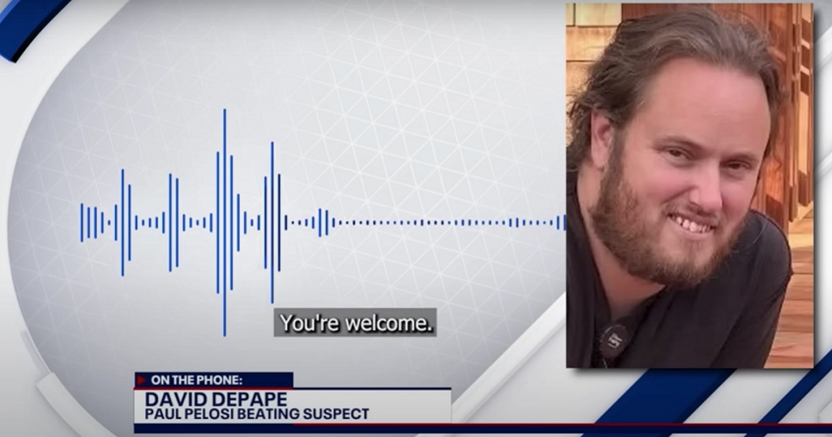 ‘You’re Welcome’: Pelosi’s Alleged Attacker Makes Chilling Confession in TV Interview