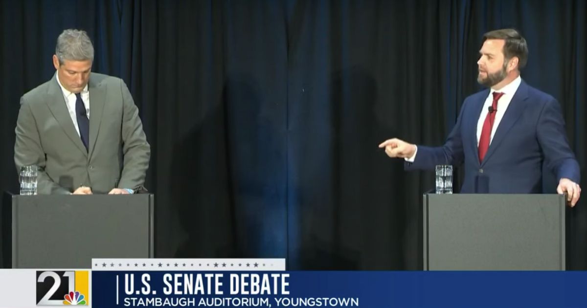 Democratic Senate Candidate Tim Ryan’s Attempt to Smear JD Vance as a Racist Backfires During Heated Debate