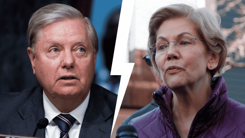 Sen. Elizabeth Warren: Lindsey Graham Has ‘a Spine Kept in a Box Somewhere Else’
