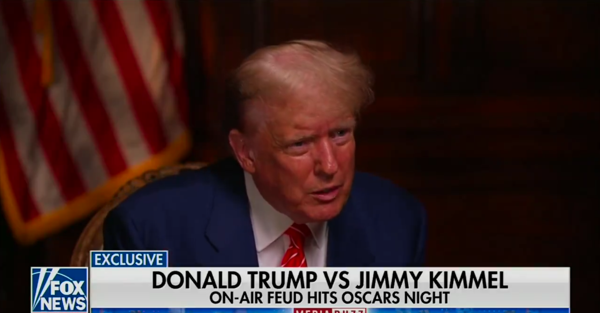 Trump Mocks Kimmel for Reading His Attack at the Oscars: ‘Even Dumber Than I Thought’