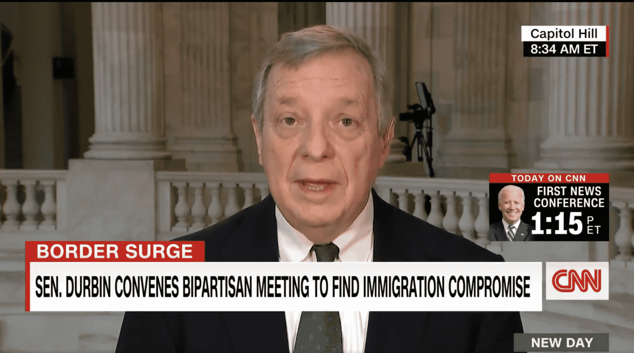 Durbin Wants To ‘Prove’ There Is ‘Possibility of 10 Republicans’ Who Would Join Immigration Reform