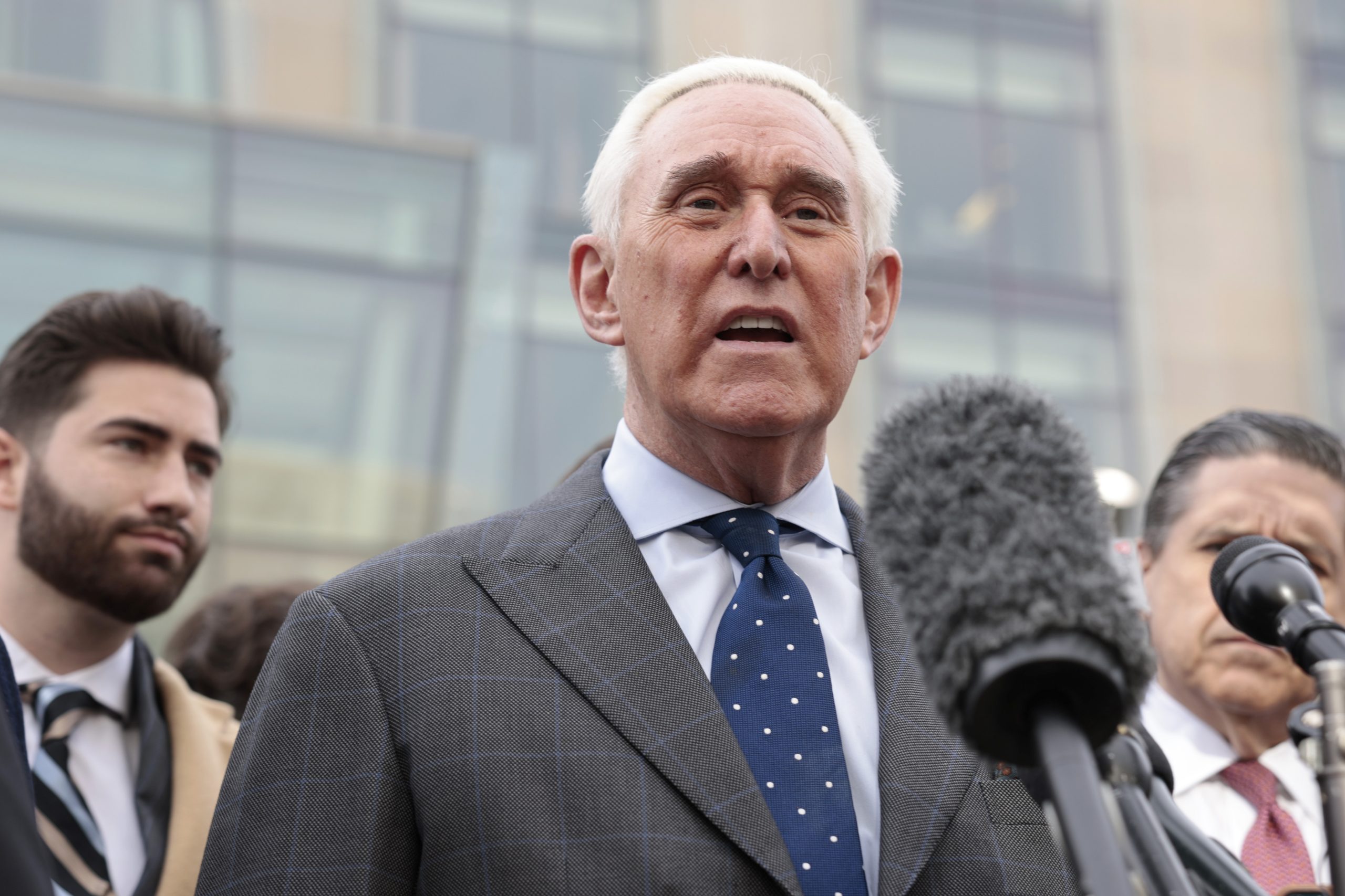 Full Interview: Roger Stone Responds to Mediaite Clip, Says It Was AI-Generated