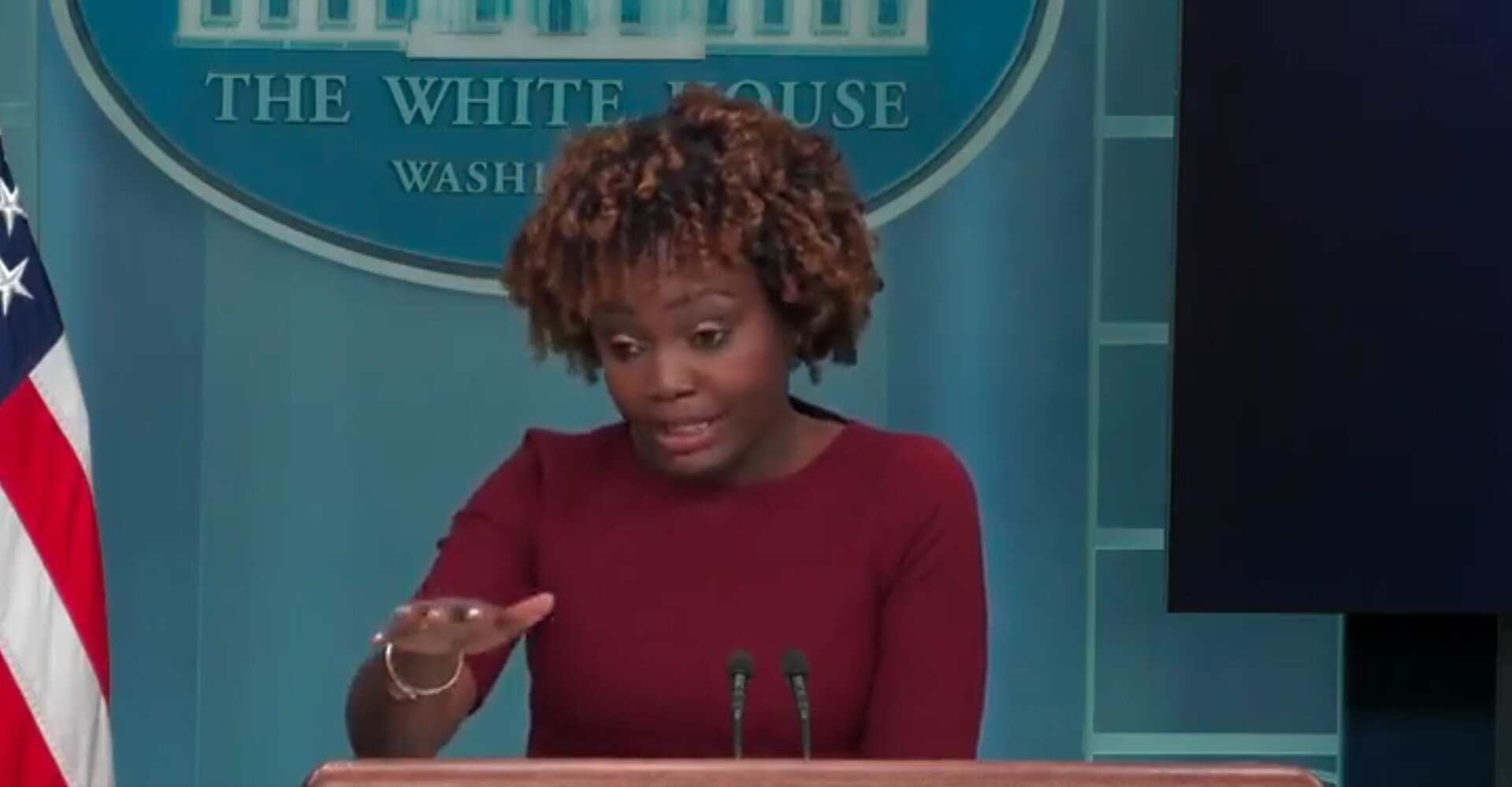 Karine Jean-Pierre Insists There Was Voter Suppression in Georgia Despite Record Turn Out