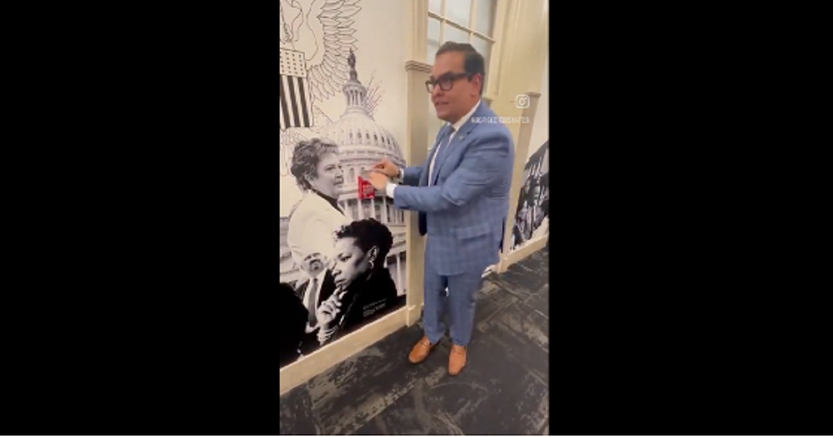 Video: George Santos Trolls Democrat After He Pulled Fire Alarm Before Critical Vote