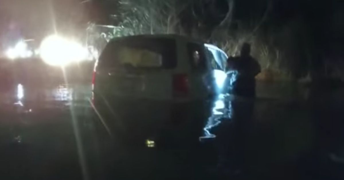 Police Hear Car Crash Into Pond at Night, Arrive to Find Family Trapped in Partially Submerged Car