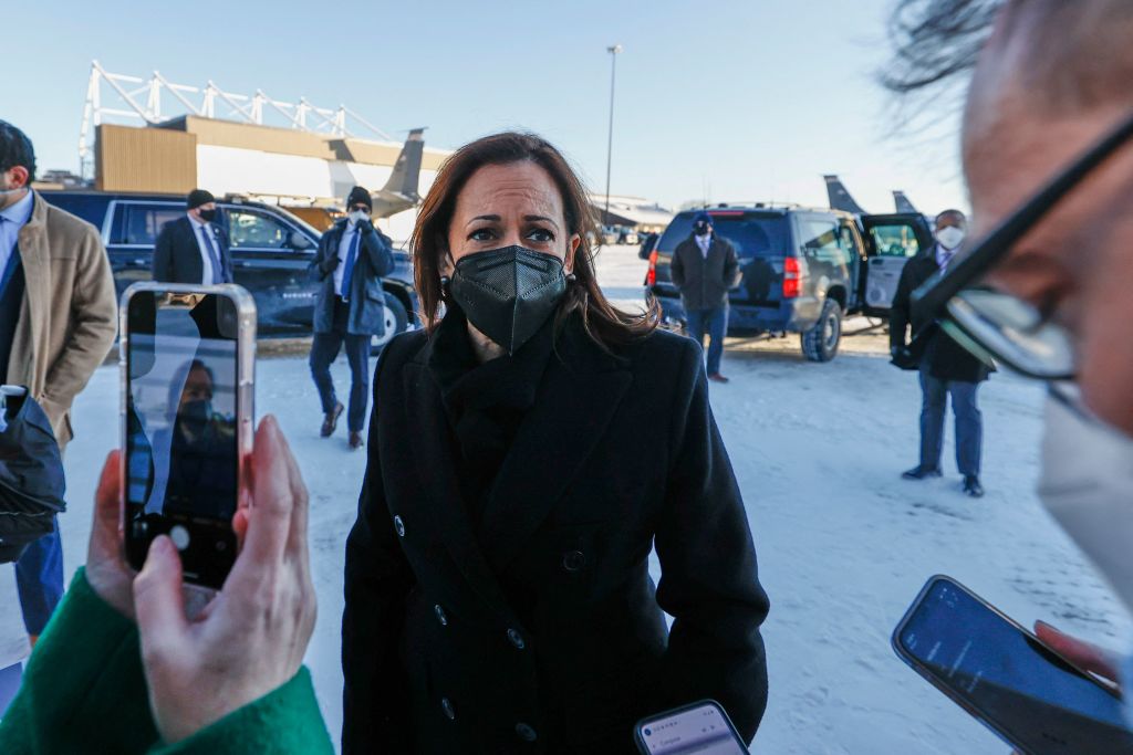 Harris Mocks Holocaust Victims: On Day of Remembrance, VP Meets With Socialist With Anti-Semitic Ties