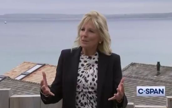 Jill Biden Shares Why She Wrote Jacket With ‘Love’ on the Back During UK Visit