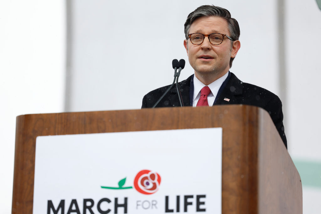 Watch: Mike Johnson Reveals He Was Result of an ‘Unplanned Pregnancy’ at Pro-Life Rally