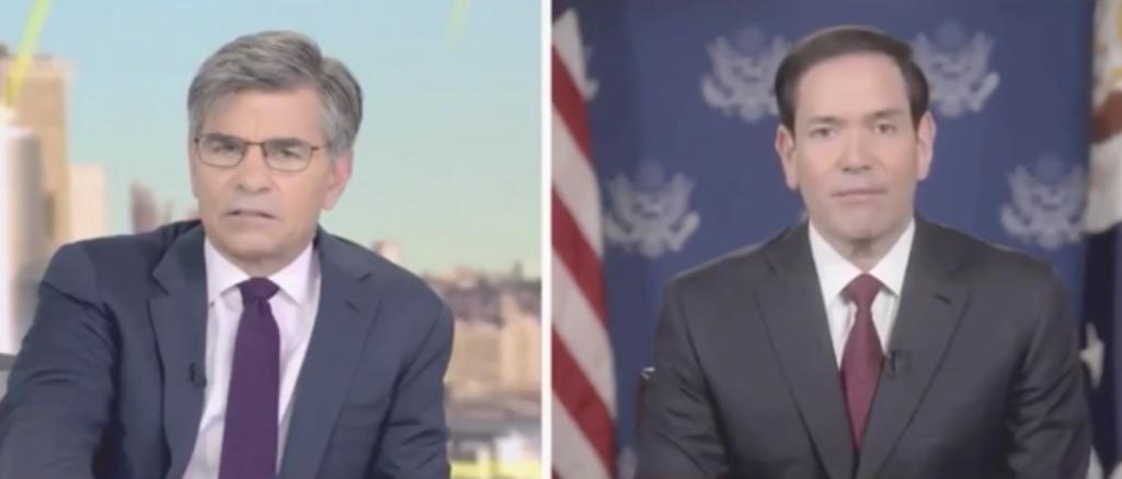 Marco Rubio Shuts Down George Stephanopoulos’ Narrative That Cutting Foreign Aid Killed People