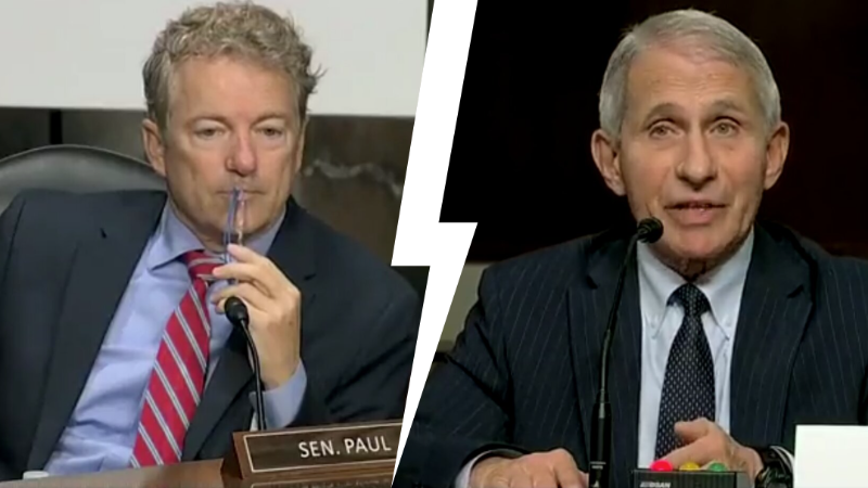 Rand Paul Clashes With Fauci on ‘Gain of Function’ Research, Calls for His Resignation