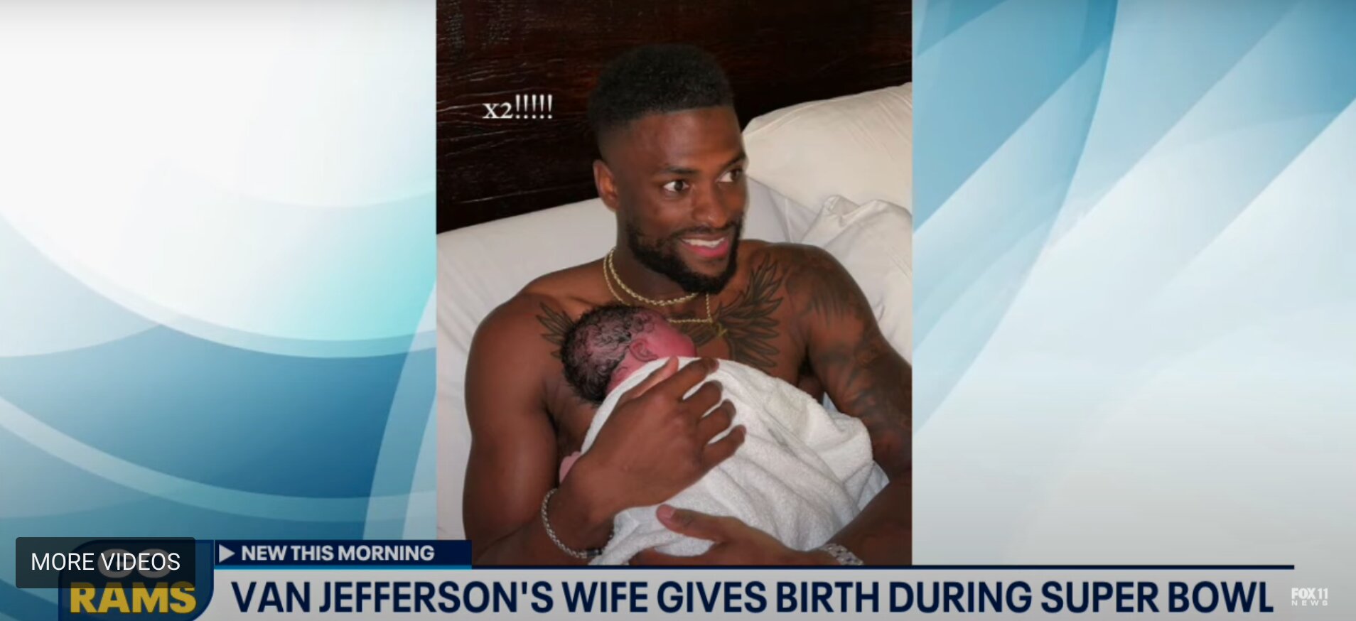 L.A. Rams Wide Receiver Gets a Special Delivery After Winning the Super Bowl
