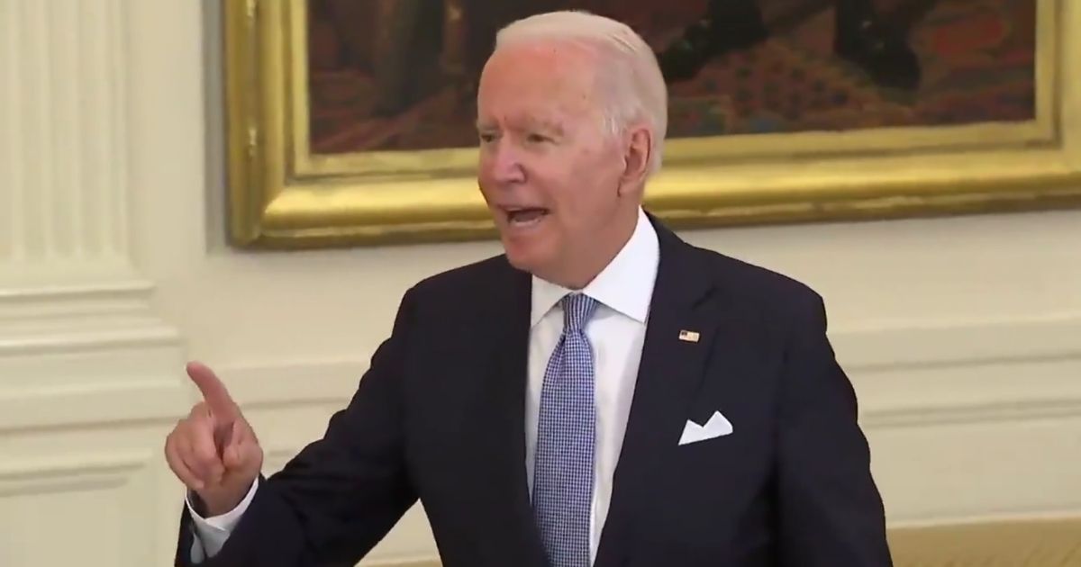 Biden Lashes Out at Reporter After Question About Inconsistent Vaccine Rhetoric