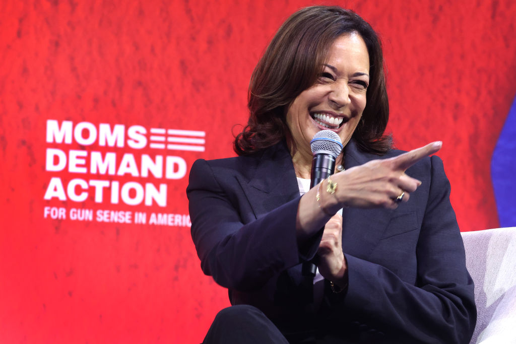 ‘I’m Speaking’: Kamala Harris Laughs As Climate Protester Yells At Her About Hawaii