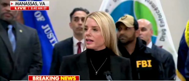 AG Pam Bondi, FBI Director Kash Patel Say MS-13 Bigwig Was In US ‘Far Too Long’