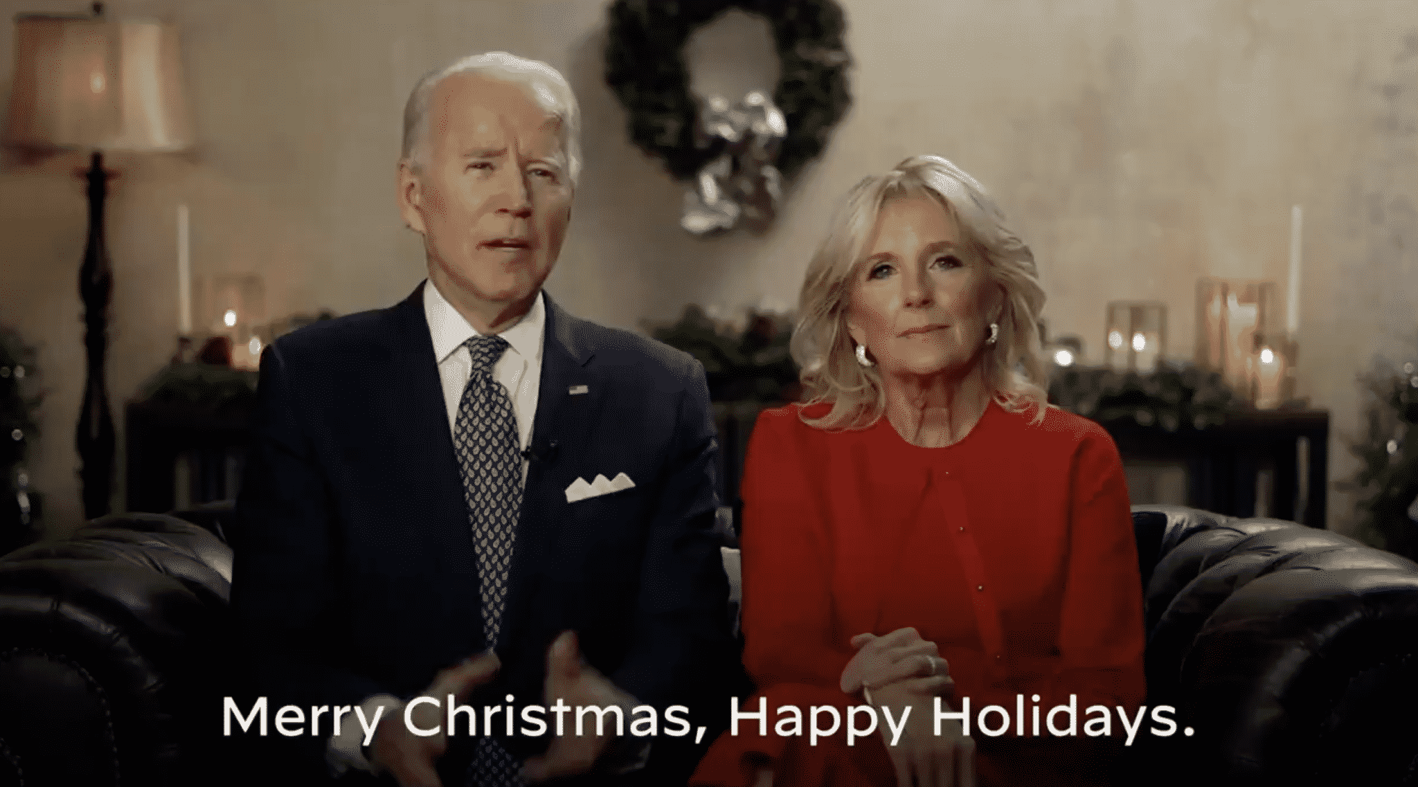Joe and Jill Biden Send Christmas Message To Americans: ‘Brighter Days Are Coming Soon’